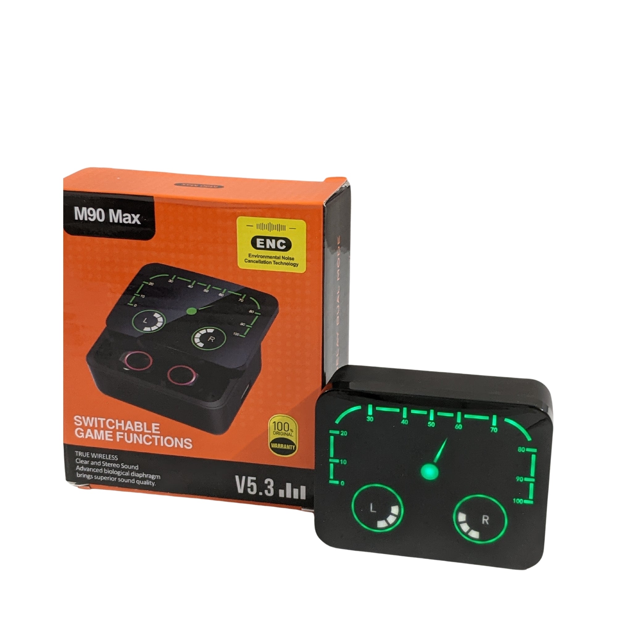 M90 Max TWS Earbuds – Smart Sound, Bold Performance