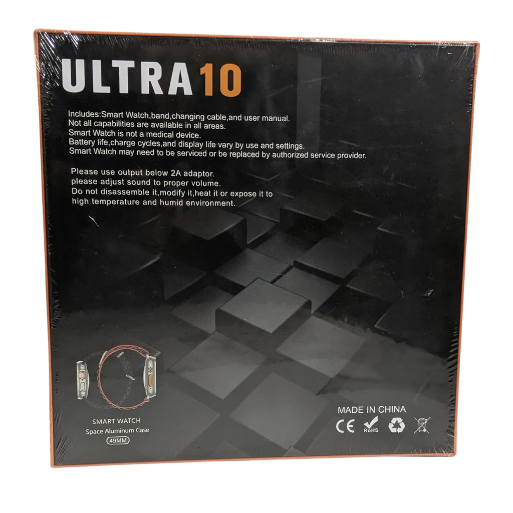 Watch Ultra 10 – With 10 Interchangeable Straps