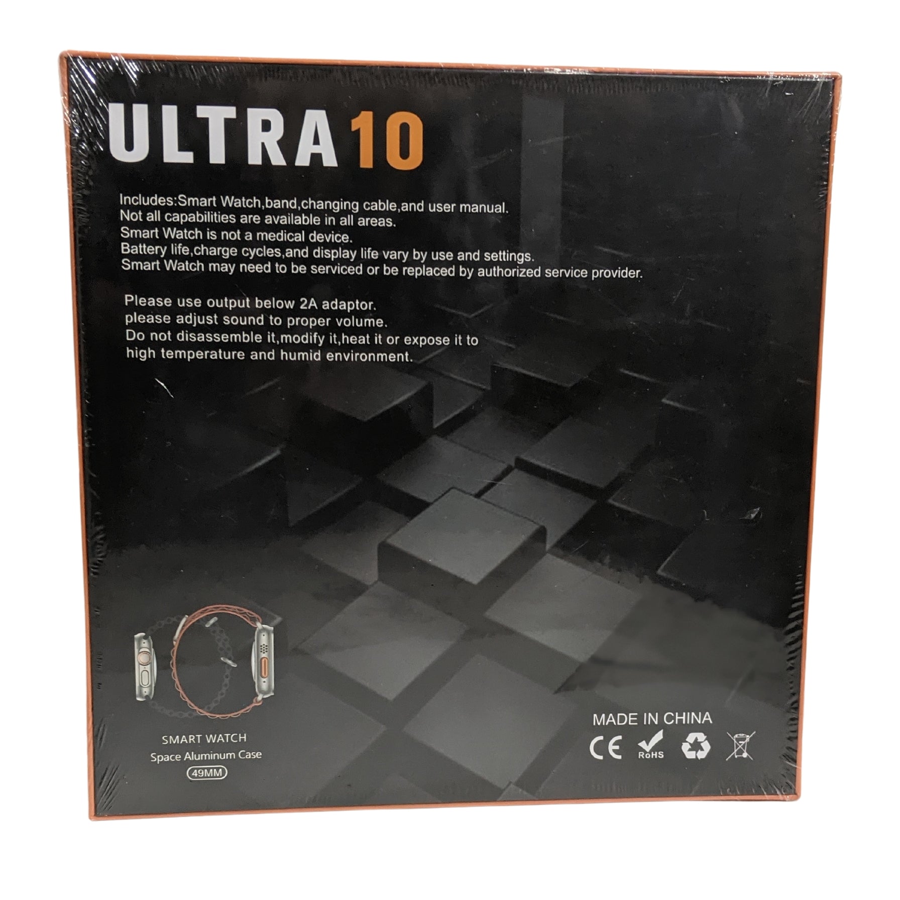 Watch Ultra 10 – With 10 Interchangeable Straps