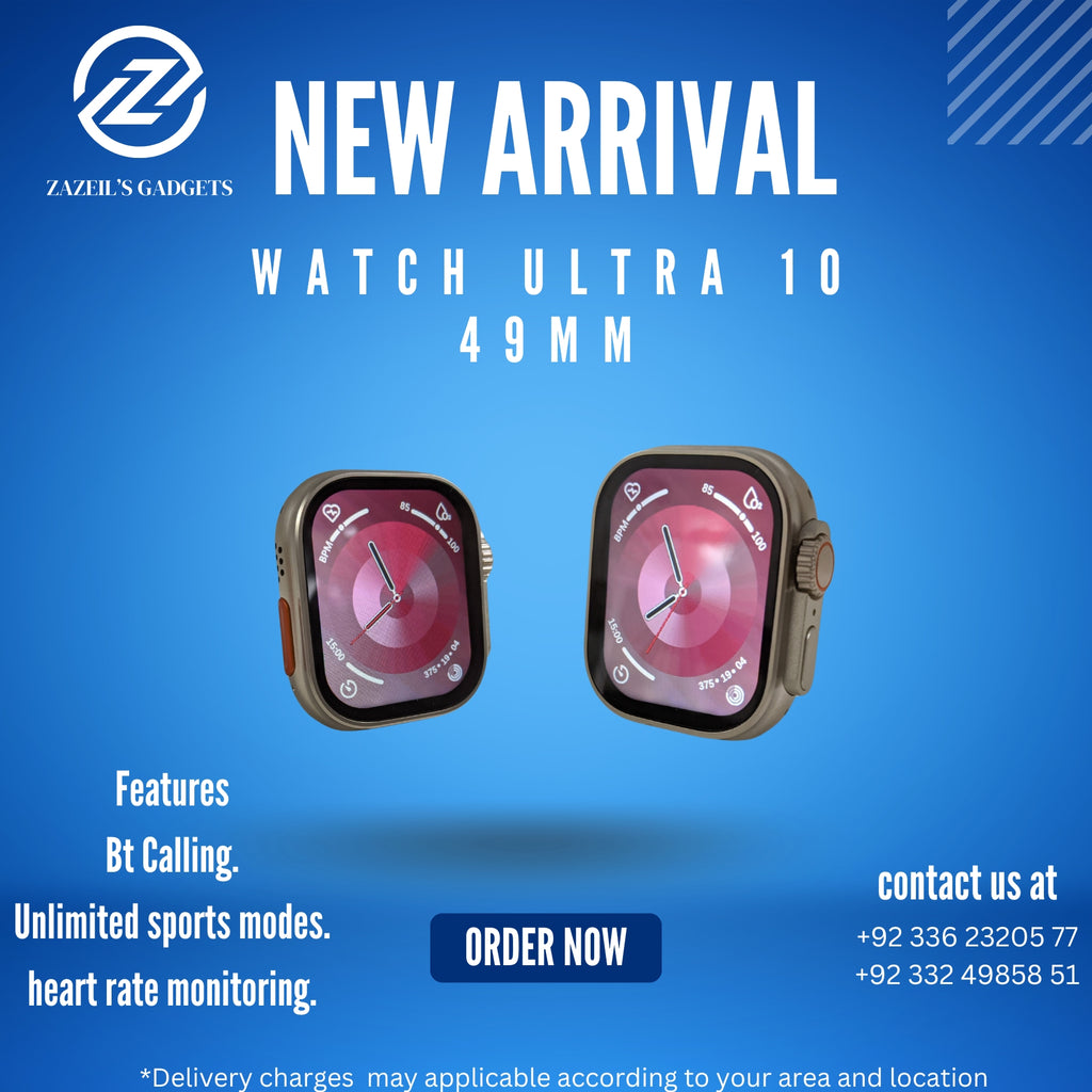 Watch Ultra 10 – With 10 Interchangeable Straps